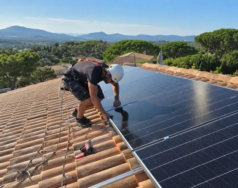 Installateur panneaux solaires Apprieu — pose photovoltaïque sur toiture